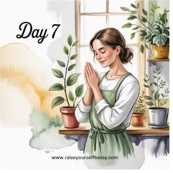 Day 7 of the 7-day gratitude challenge—end the week with mindful reflection and gratitude for growth.