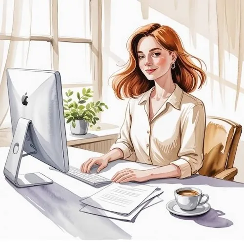 Feng Shui Home Office Tips to declutter and keep workspace tidy for positive energy.