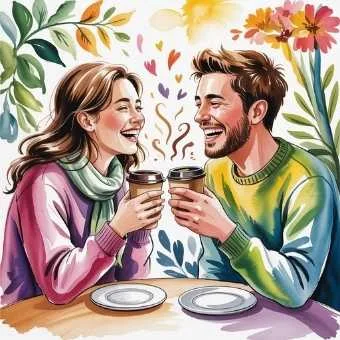 Friends celebrating together—generous joy as signs of winning the lottery.