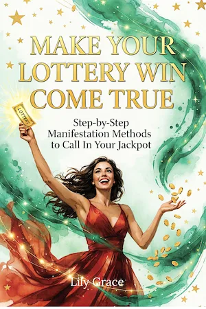 "Make Your Lottery Win Come True" Step-by-step Manifestation Methods to call in Yout Jackpot by Lily Grace, book cover